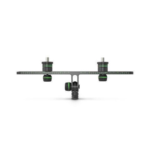 Gravity MS STB 01 PRO stereo bar holder for stereo pair of microphones 83774 photo